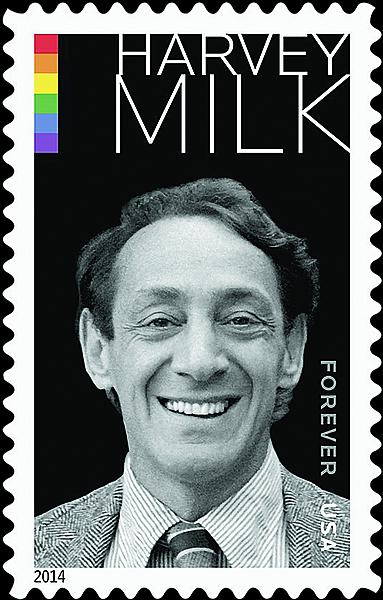 Harvey Milk USPS Forever Stamp